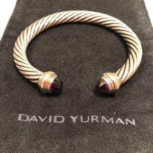 David Yurman Cable Classics 7mm Amethyst Bangle